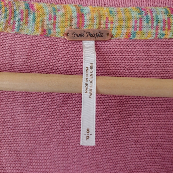 NWT Free People Sundae Swing Pullover Sweater Rose Pink Size Small - Picture 14 of 16